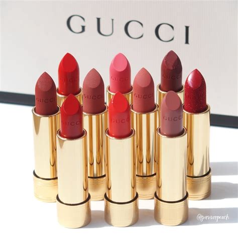 gucci glossy for face and lips|gucci beauty lipstick shades.